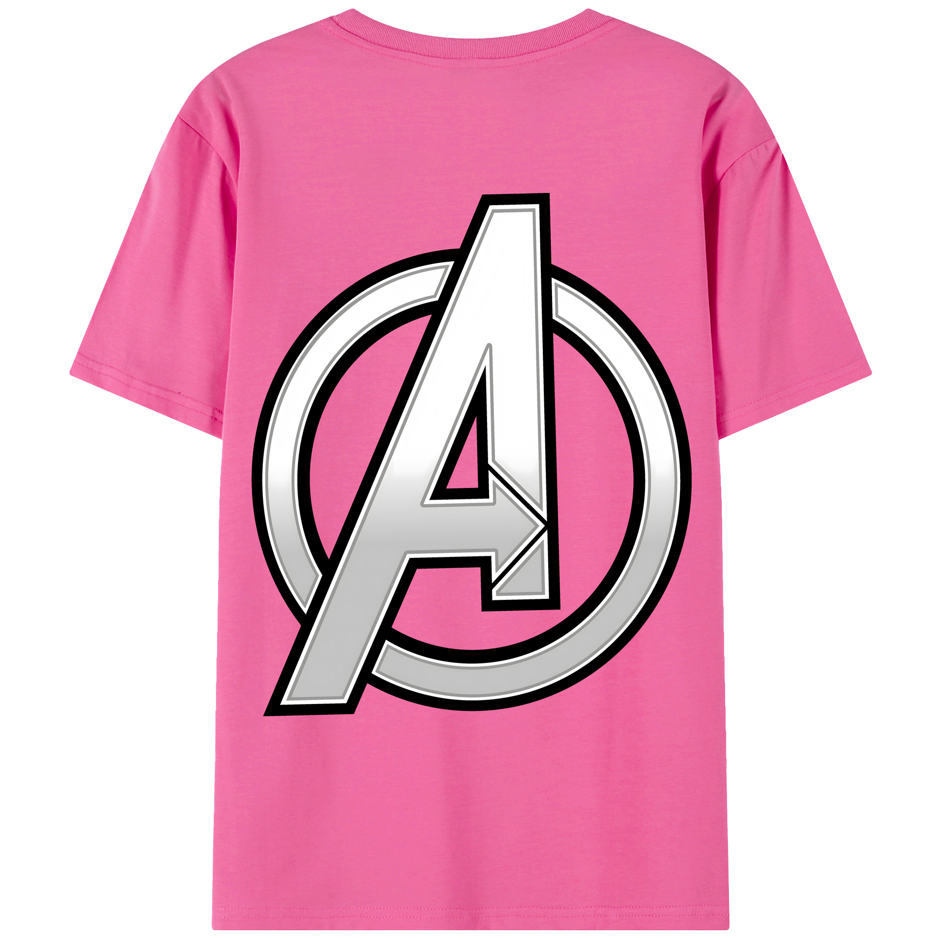 （画像用） アベンジャーズ The Avengers レディース半袖Tシャツ(バックプリント)